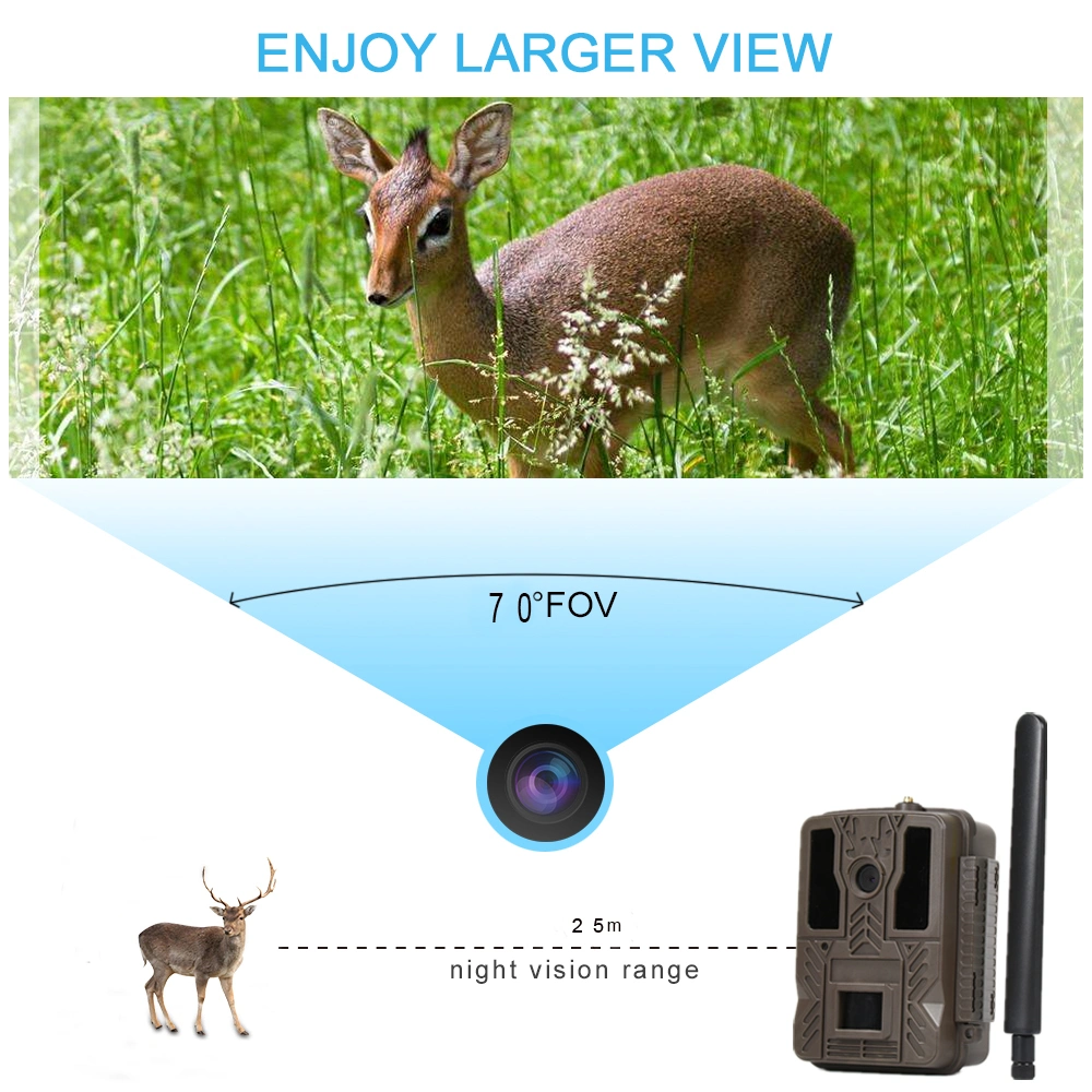 OEM High Quality Waterproof Night Vision 40MP 1080P Thermal Forest Security Wireless Cellular MMS 4G LTE Trail Camera