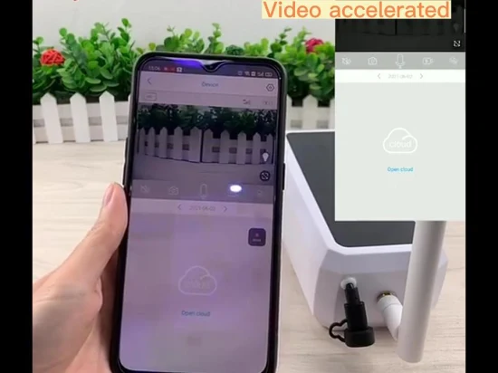 2MP/1080P 태양광 발전 WiFi 4G IP 카메라 야외 CCTV 보안 카메라